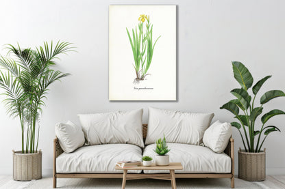 Wanddecoratie "Gele lis"
