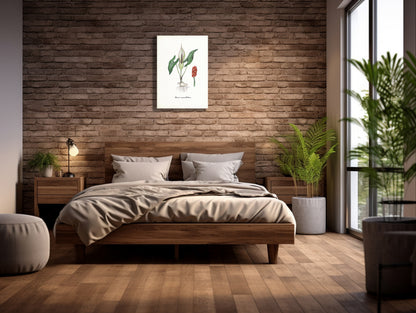 Wanddecoratie "Gevlekte aronskelk"