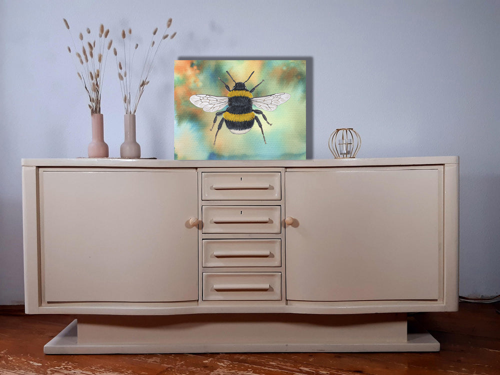 Wanddecoratie "Gewone aardhommel"