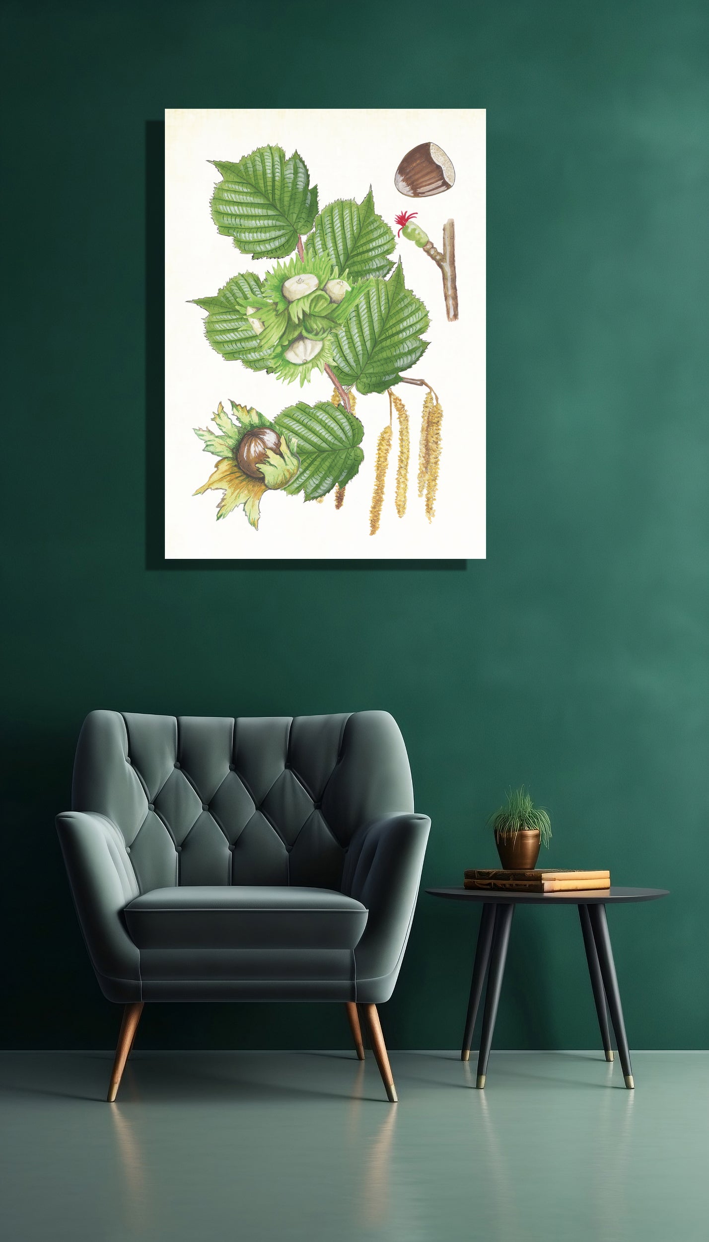 Wanddecoratie "Hazelaar, het leven van"