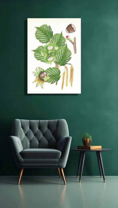 Wanddecoratie "Hazelaar, het leven van"