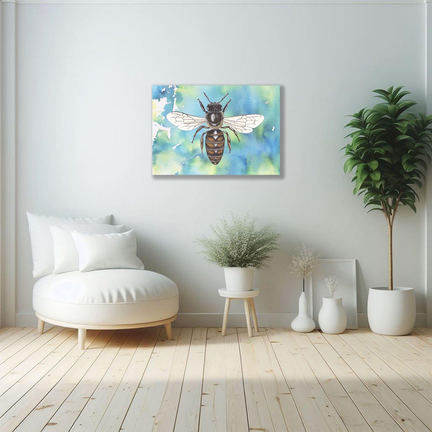 Wanddecoratie "Honingbij koningin"