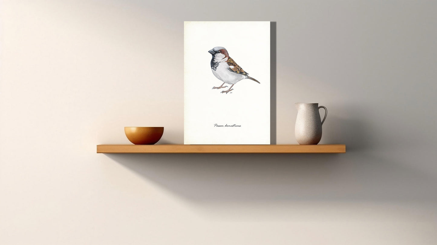 Wanddecoratie "Huismus"