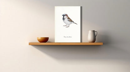 Wanddecoratie "Huismus"