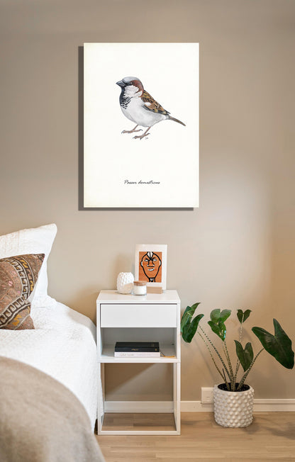 Wanddecoratie "Huismus"