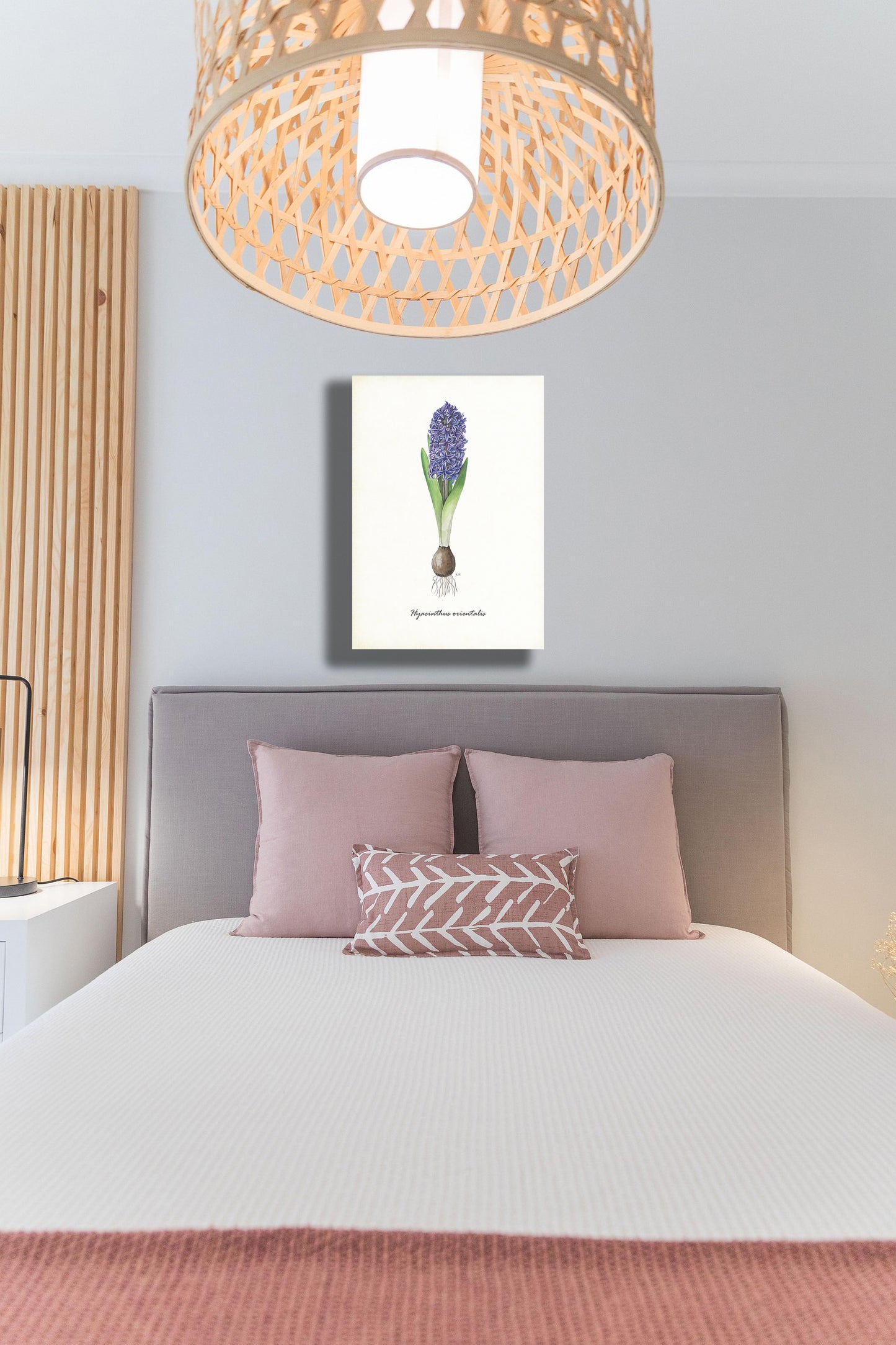Wanddecoratie "Hyacint"