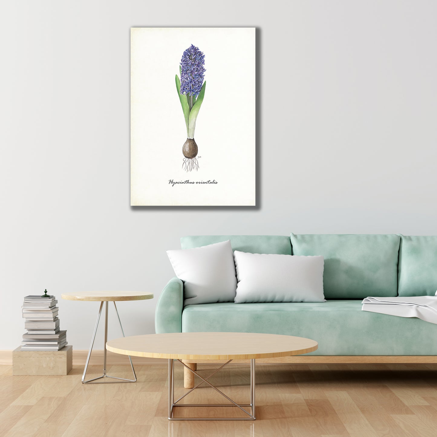 Wanddecoratie "Hyacint"