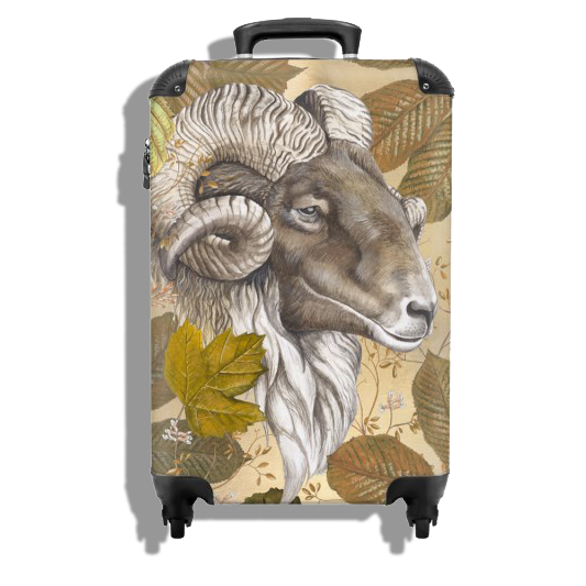 Koffer "Drents heideschaap vintage"