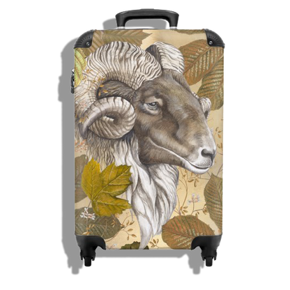 Koffer "Drents heideschaap vintage"