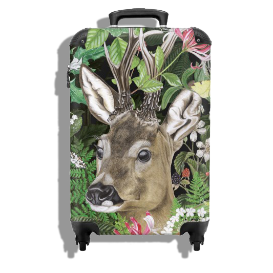 Koffer "Ree in het wild"