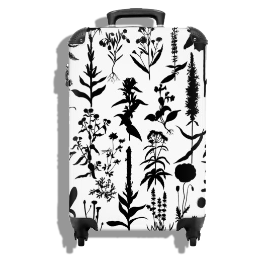 Koffer "Botanische silhouetten 2"