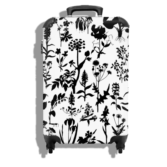 Koffer "Botanische silhouetten"
