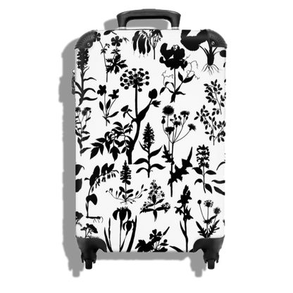 Koffer "Botanische silhouetten"