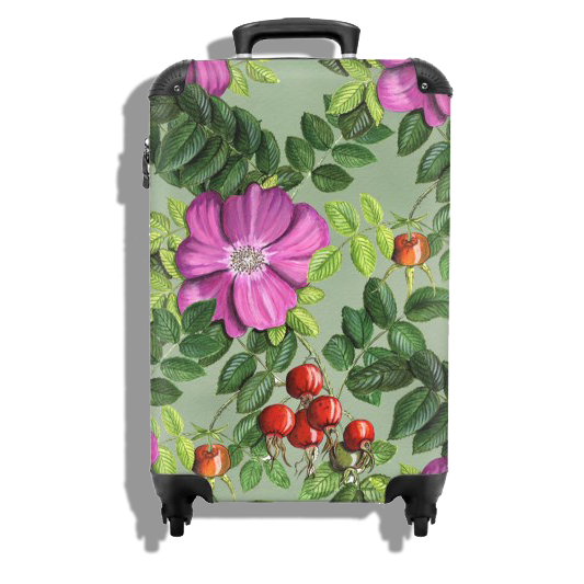 Koffer "Rozenbottels vintage"
