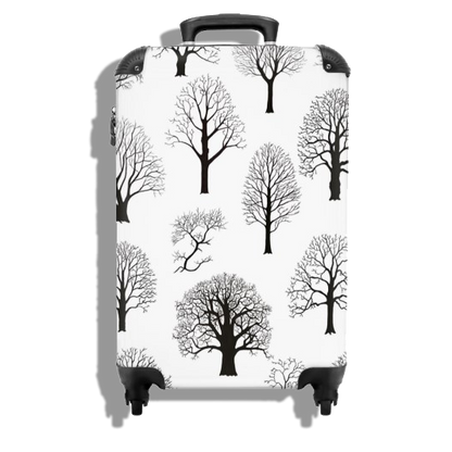 Koffer "Silhouettten bomen"