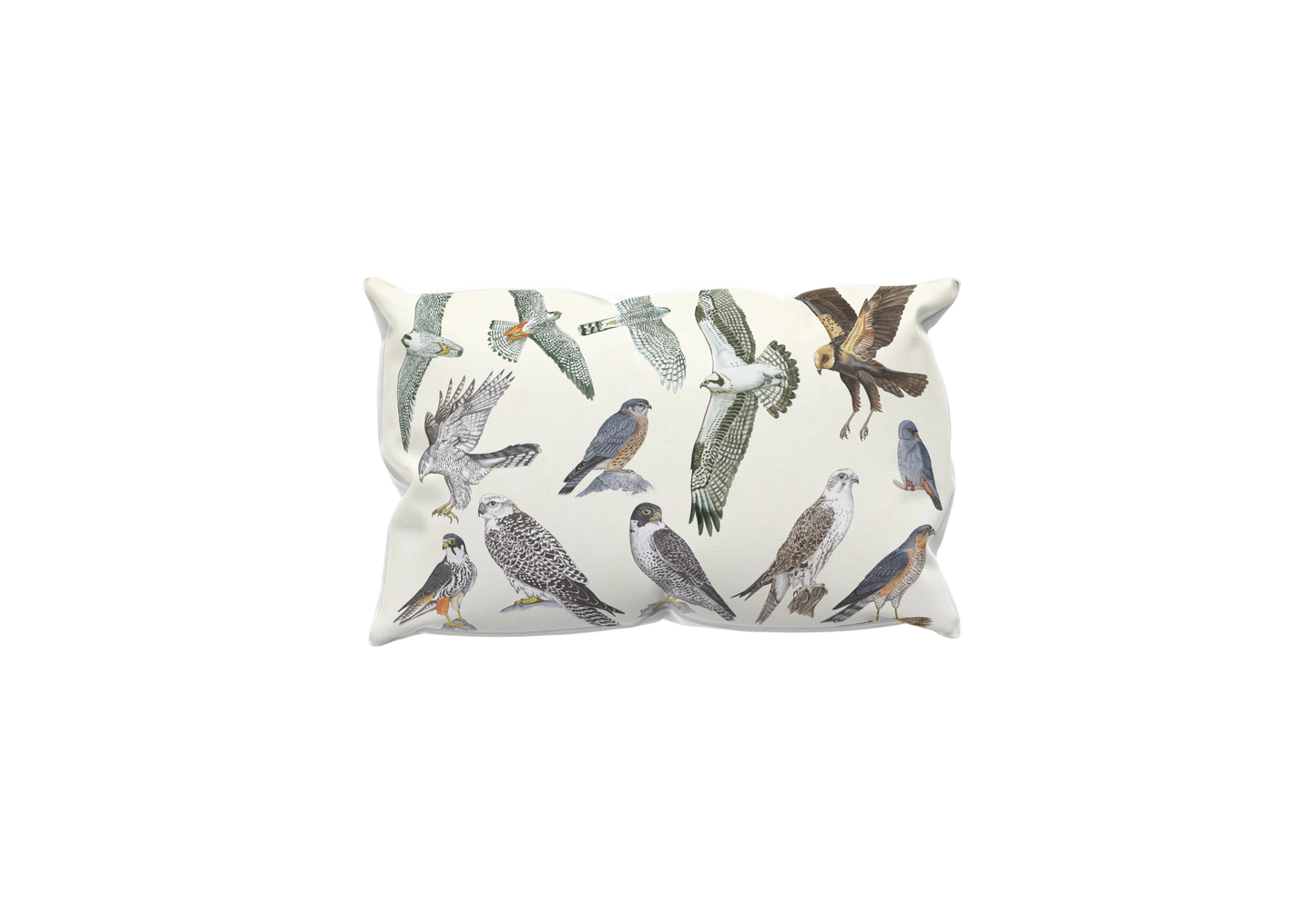 Kussen "Roofvogels"