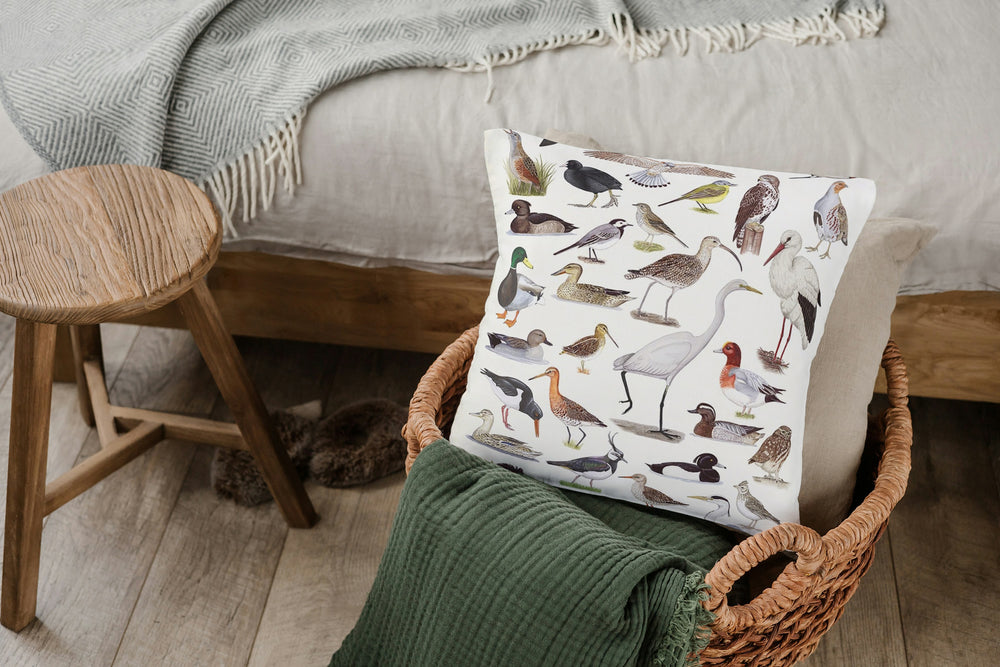 Kussen "Meadow Birds"