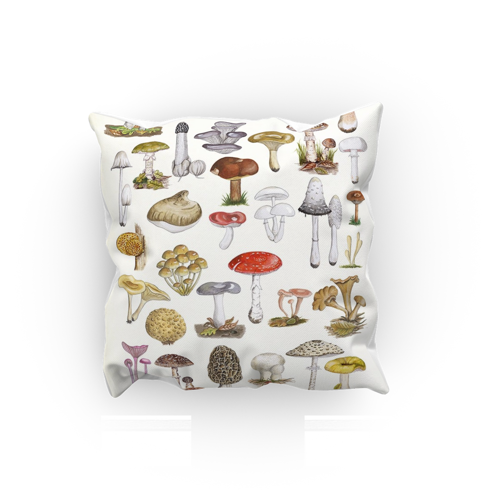 Kussen "Paddenstoelen"