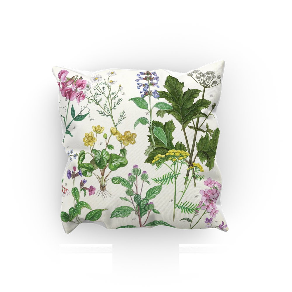 Kussen "Wilde planten"