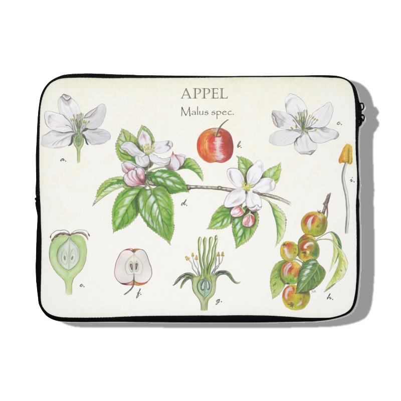 Laptophoes "Appel, het leven van"