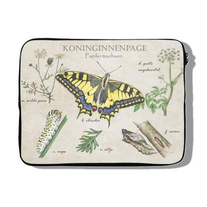 Laptophoes "Koninginnenpage, het leven van"