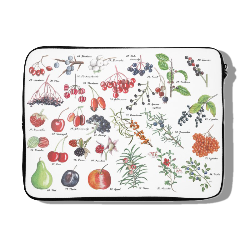 Laptophoes "Vruchten"