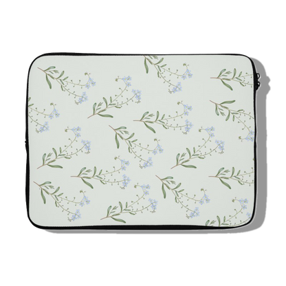 Laptophoes "Zompvergeet-mij-nietje"