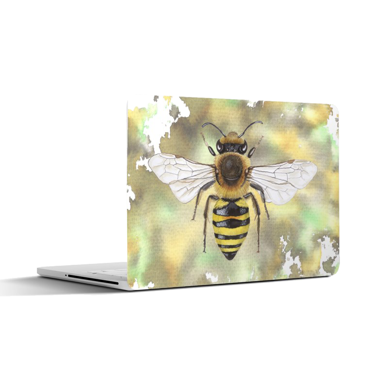 Laptopsticker "klimopbij"