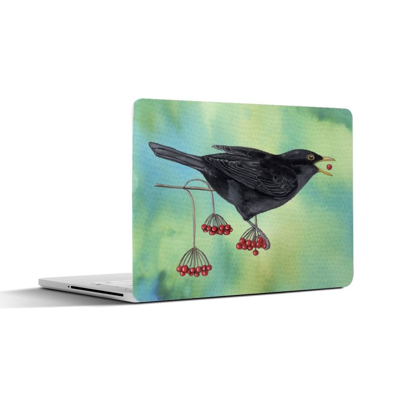 Laptopsticker "Merel"