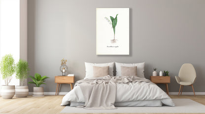 Wanddecoratie "Lelietje van dalen"