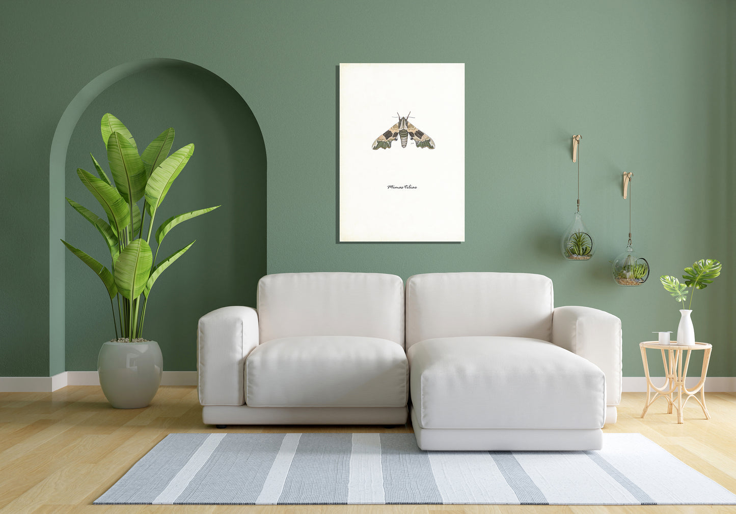Wanddecoratie "Lindepijlstaart"