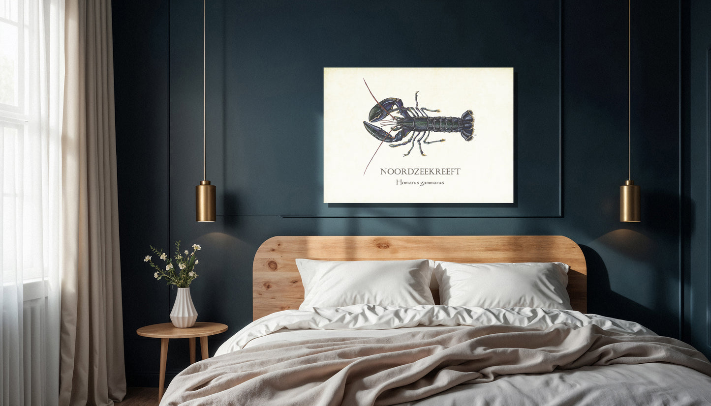 Wanddecoratie "Noordzeekreeft"