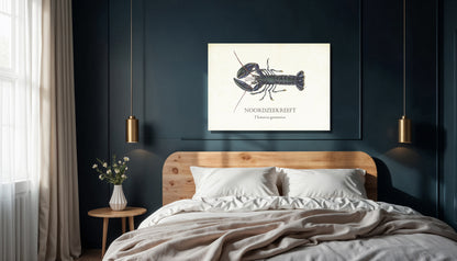 Wanddecoratie "Noordzeekreeft"