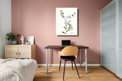 Wanddecoratie "Oranjetipje"