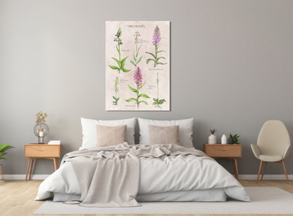 Wanddecoratie "Orchideeën"