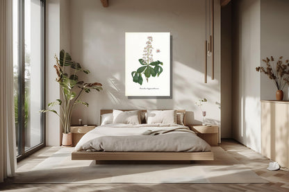 Wanddecoratie "Paardenkastanje"