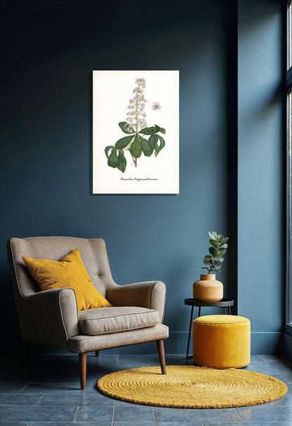 Wanddecoratie "Paardenkastanje"