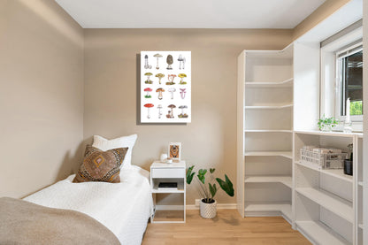 Wanddecoratie "Paddenstoelen"