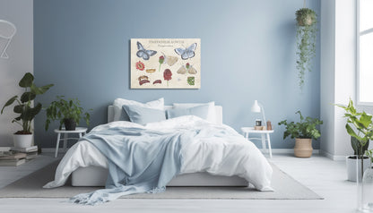 Wanddecoratie "Pimpernelblauwtje, het leven van"