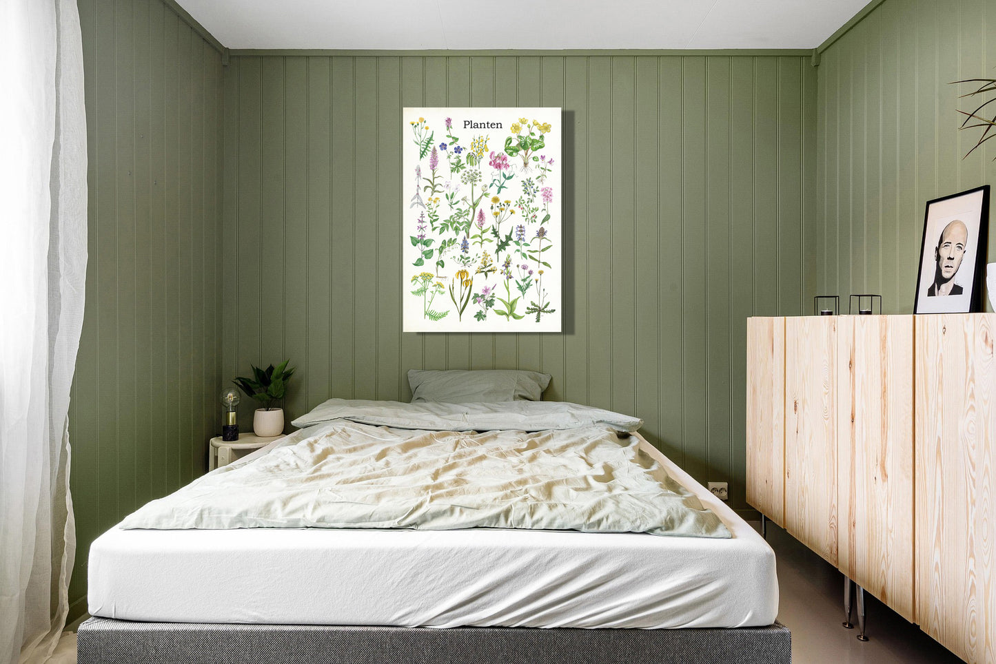 Wanddecoratie "Planten"