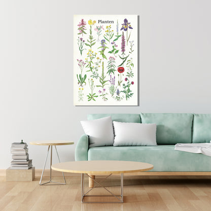 Wanddecoratie "Planten 2"