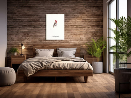 Wanddecoratie "Roodmus"