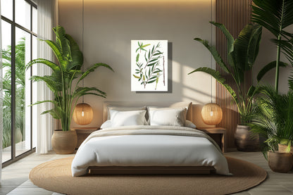 Wanddecoratie "Schietwilg, het leven van"