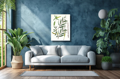 Wanddecoratie "Schietwilg, het leven van"