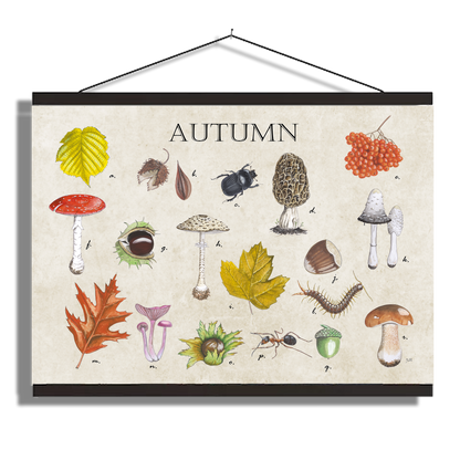 Schoolplaat "Autumn"