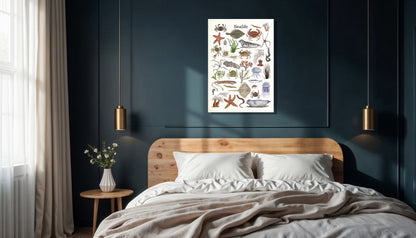 Wanddecoratie "Sealife"