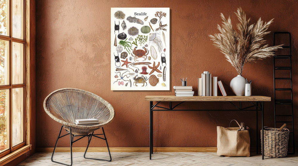 Wanddecoratie "Sealife 2"