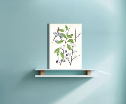Wanddecoratie "Sleedoorn, het leven van"