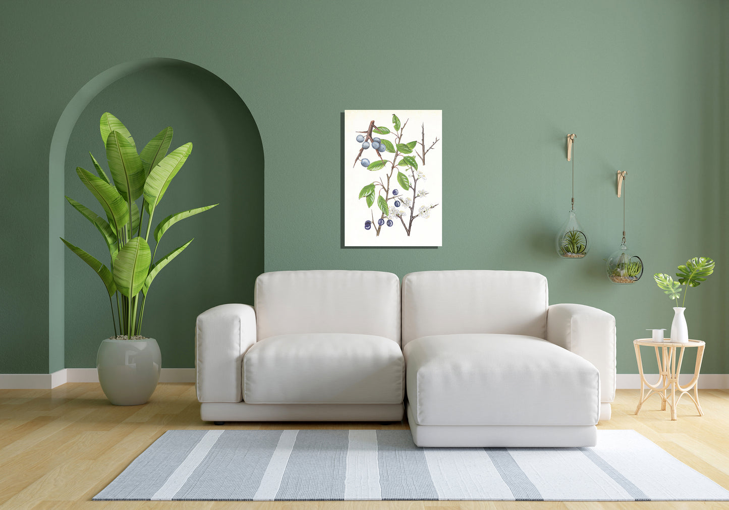 Wanddecoratie "Sleedoorn, het leven van"