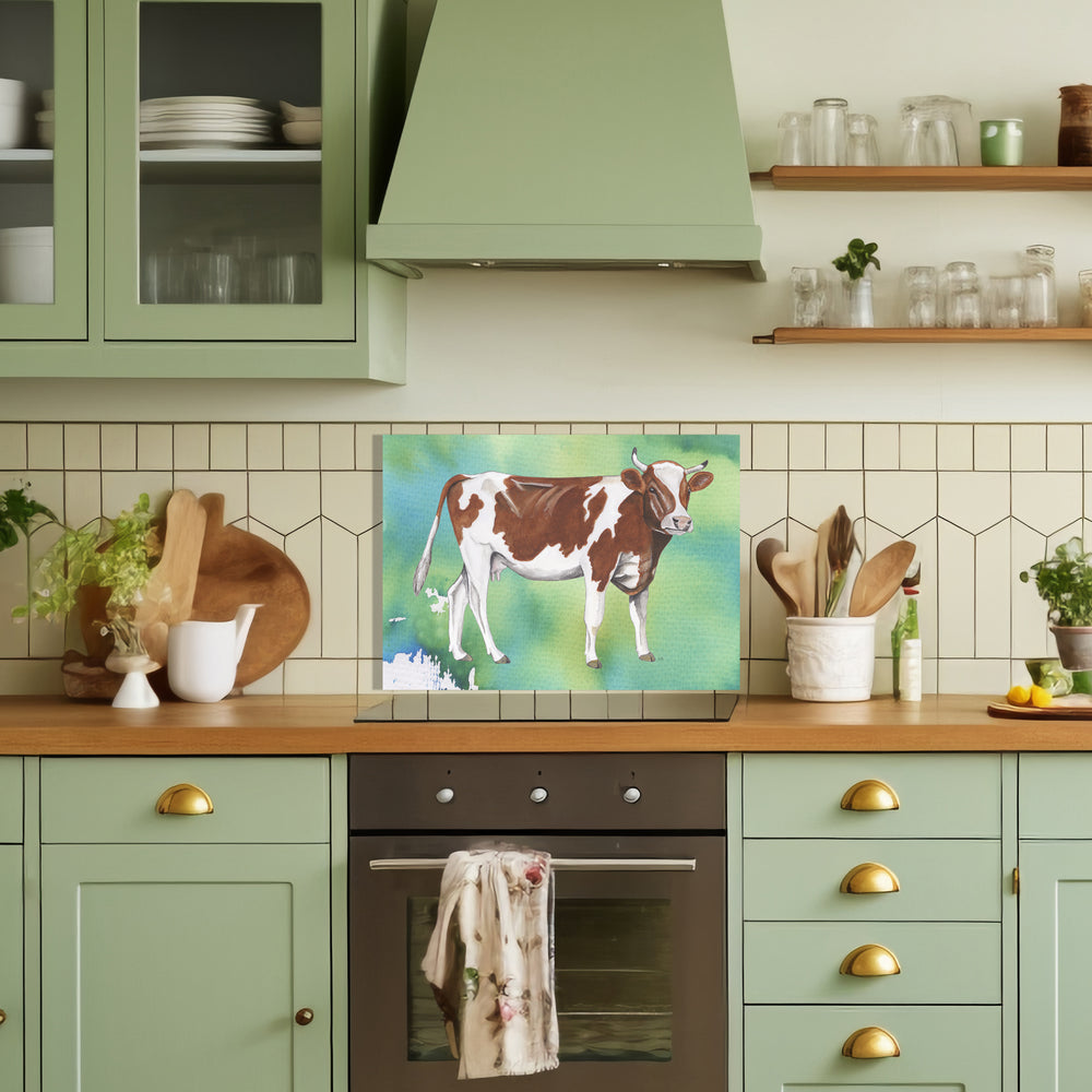 Spatscherm "Fries Holland koe"